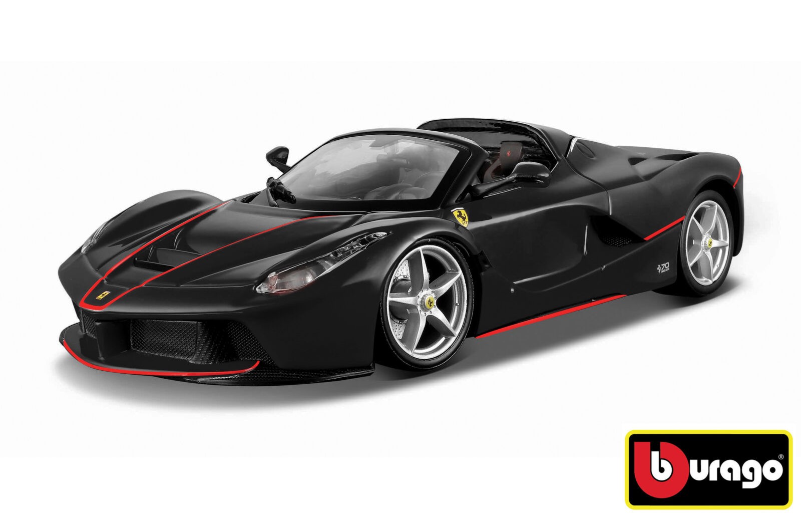 Bburago 1:24 La Ferrari Aperta černá