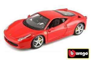 Bburago 1:24 Ferrari 458 Italia červená 18-26003