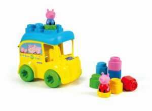 Clemmy baby Peppa Pig - školní autobus