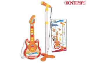 Bontempi Kytara s mikrofonem dětská 20 x 20 x 89 cm