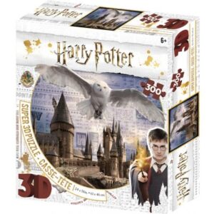 3D puzzle Harry Potter-Bradavice a Hedwig 300 ks