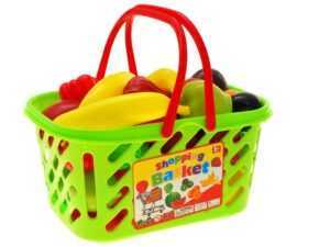mamido Barevný nákupní košík s ovocem
