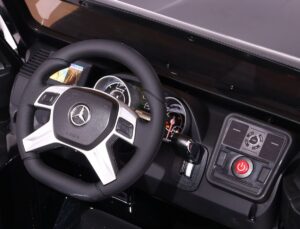 mamido Dětské elektrické autíčko Mercedes G65 bílé lakované