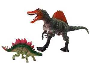 mamido Dinosaurus Spinosaurus a Stegosaurus