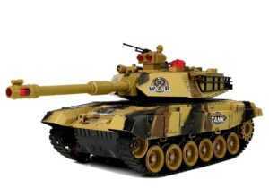 mamido Tank na dálkové ovládání WAR R/C hnědý