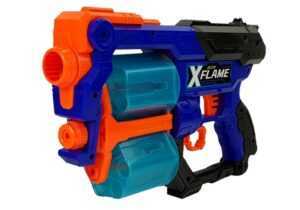 mamido Dětská pistole na pěnové náboje X FLAME