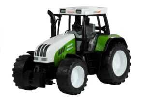 mamido Traktor s přívěsem zelený