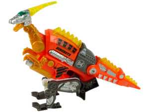mamido Dinobots 2v1 Velociraptor oranžový