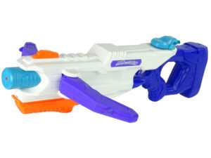 mamido Dětská vodní pistole 60 cm bílo-modrá