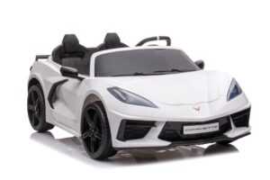 mamido Elektrické autíčko Corvette Stingray bílé