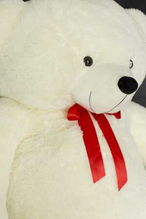 mamido Velký plyšový medvěd Bueno bílý 140 cm