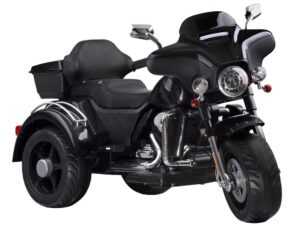 mamido Dětská elektrická motorka Chopper Shine černá